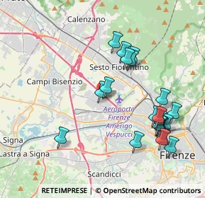 Mappa Via E. Fermi, 50019 Sesto Fiorentino FI, Italia (4.2045)