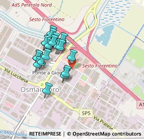 Mappa Via E. Fermi, 50019 Sesto Fiorentino FI, Italia (0.4)