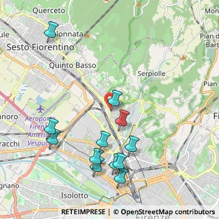 Mappa Firenze, 50141 Firenze FI, Italia (2.34917)