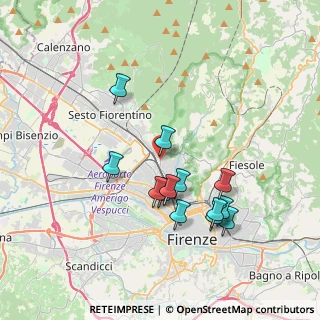 Mappa Firenze, 50141 Firenze FI, Italia (3.51077)