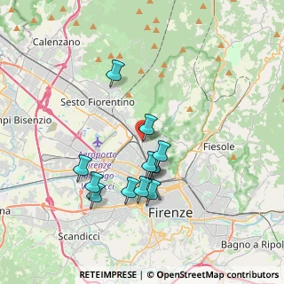 Mappa Firenze, 50141 Firenze FI, Italia (3.34083)