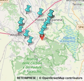 Mappa Via del Felciaione Querce, 50054 Fucecchio FI, Italia (3.78308)