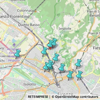 Mappa Via Nino Oxilia, 50141 Firenze FI, Italia (1.9475)