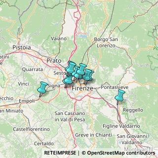 Mappa Via Nino Oxilia, 50141 Firenze FI, Italia (7.02364)