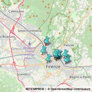 Mappa Via Nino Oxilia, 50141 Firenze FI, Italia (3.30333)