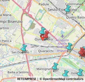 Mappa Via del Cantone, 50019 Firenze FI, Italia (3.26)