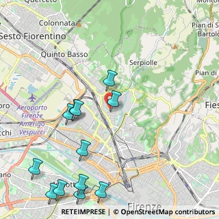 Mappa Via Gustavo Console, 50141 Firenze FI, Italia (2.745)