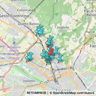 Mappa Via Gustavo Console, 50141 Firenze FI, Italia (1.24188)