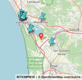 Mappa Unnamed Road, 56019 Vecchiano PI, Italia (9.14538)