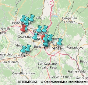 Mappa Autostrada del Sole, 50019 Firenze FI, Italia (11.11867)