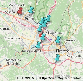 Mappa Autostrada del Sole, 50019 Firenze FI, Italia (6.23091)