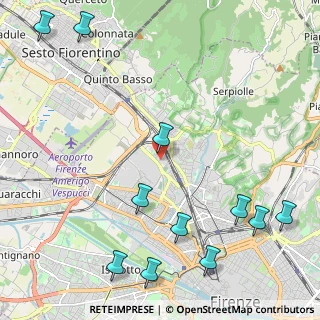 Mappa Via Giuseppe Pescetti, 50127 Firenze FI, Italia (3.03727)