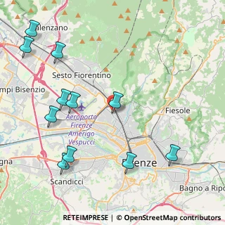 Mappa Via Giuseppe Pescetti, 50127 Firenze FI, Italia (5.33727)