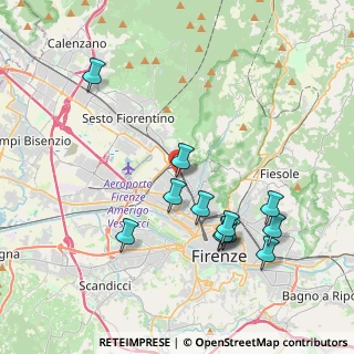 Mappa Via Giuseppe Pescetti, 50127 Firenze FI, Italia (4.13333)
