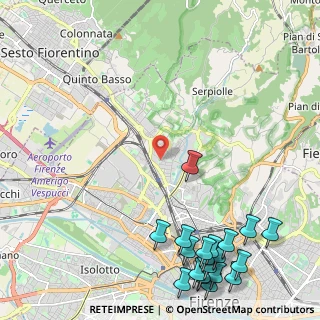 Mappa Via Vittorio Locchi, 50127 Firenze FI, Italia (3.377)