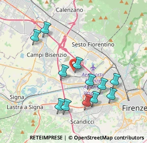 Mappa Via Ettore Majorana, 50019 Sesto Fiorentino FI, Italia (3.9)