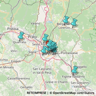 Mappa Via delle Panche, 50012 Firenze FI, Italia (10.02846)