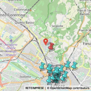 Mappa Via delle Panche, 50012 Firenze FI, Italia (3.269)