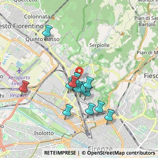 Mappa Via delle Panche, 50012 Firenze FI, Italia (1.75692)