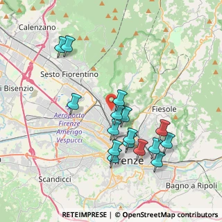 Mappa Via delle Panche, 50012 Firenze FI, Italia (3.84375)