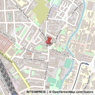 Mappa Via delle Panche, 97C, 50141 Firenze, Firenze (Toscana)