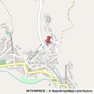Mappa Via dei Romani, 7, 61023 Macerata Feltria, Pesaro e Urbino (Marche)