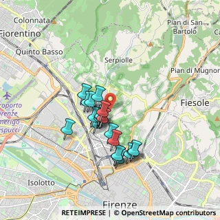 Mappa Via del Pergolino, 50139 Firenze FI, Italia (1.451)