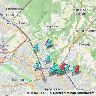 Mappa Via del Pergolino, 50139 Firenze FI, Italia (2.47)