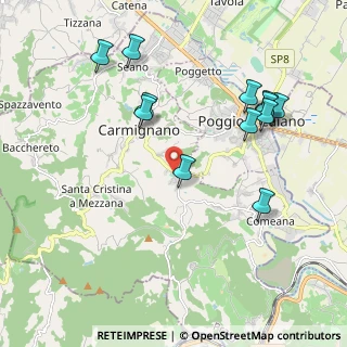 Mappa Via dello Sport, 59015 Carmignano PO, Italia (2.20333)