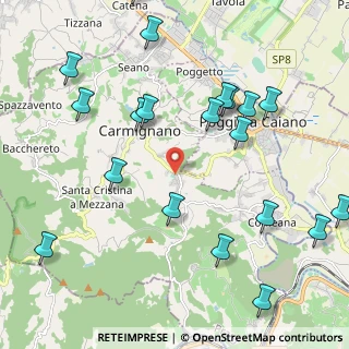 Mappa Via dello Sport, 59015 Carmignano PO, Italia (2.661)