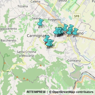 Mappa Via dello Sport, 59015 Carmignano PO, Italia (1.41231)