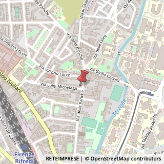 Mappa Via Luigi Michelazzi, 2, 50141 Firenze, Firenze (Toscana)
