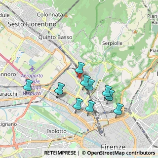 Mappa Via delle Tre Pietre, 50141 Firenze FI, Italia (1.76182)