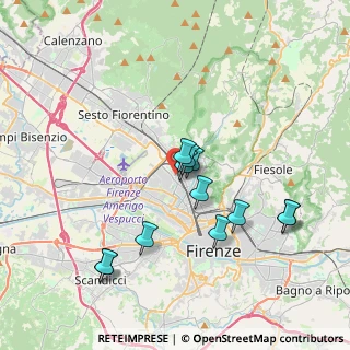 Mappa Via delle Tre Pietre, 50141 Firenze FI, Italia (3.51667)