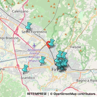 Mappa Via delle Tre Pietre, 50141 Firenze FI, Italia (4.00571)