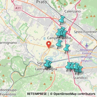 Mappa Via Indicatorio, 50058 Signa FI, Italia (4.27733)