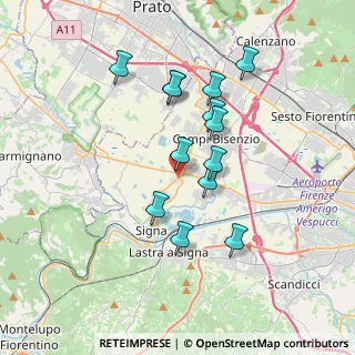Mappa Via Indicatorio, 50058 Signa FI, Italia (3.26692)