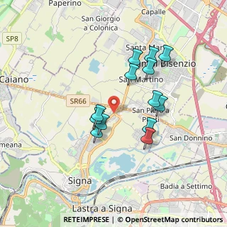 Mappa Via Indicatorio, 50058 Signa FI, Italia (1.58692)