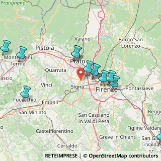 Mappa Via Indicatorio, 50058 Signa FI, Italia (16.88833)