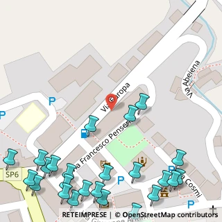 Mappa Via Francesco Penserini, 61023 Macerata Feltria PU, Italia (0.0875)