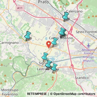 Mappa Via Pietro Mascagni, 50058 Signa FI, Italia (3.7)