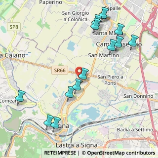 Mappa Via Pietro Mascagni, 50058 Signa FI, Italia (2.59857)
