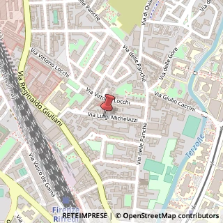 Mappa Via Luigi Michelazzi, 27, 50141 Firenze, Firenze (Toscana)