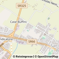 Kartta Campi Bisenzio