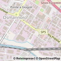 Kaart Sesto Fiorentino
