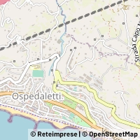 Kaart Ospedaletti