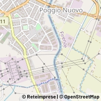 Mapa Poggio a Caiano