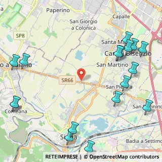 Mappa Via Vingone, 50058 Campi Bisenzio FI, Italia (3.19)