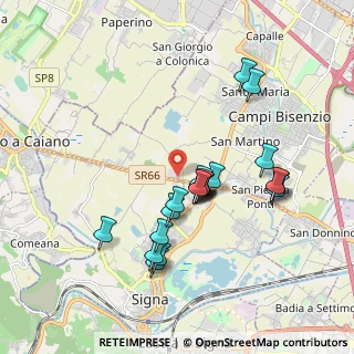 Mappa Via del Dirigibile, 50013 Campi Bisenzio FI, Italia (1.753)