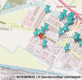 Mappa Via Torta 25 Loc, 50019 Sesto Fiorentino FI, Italia (0.6195)